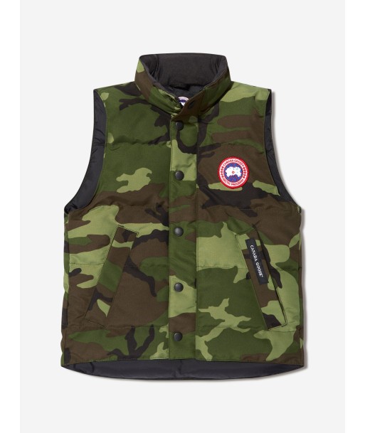 Canada Goose Boys Youth Vanier Gilet Economisez 