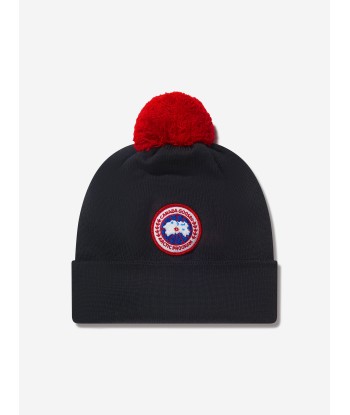 Canada Goose Kids Wool Pom Pom Hat solde