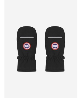 Canada Goose Kids Arctic Down Mittens in Black JUSQU'A -70%! 