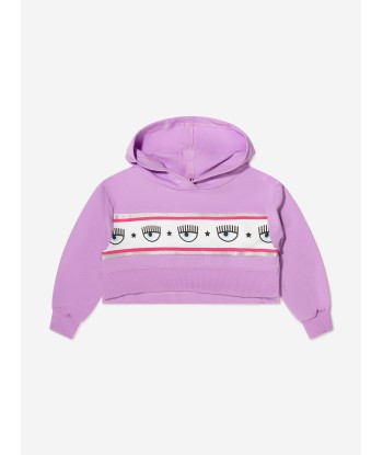 Chiara Ferragni Girls Cropped Logo Hoodie s'inspire de l'anatomie humaine