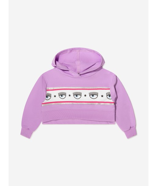 Chiara Ferragni Girls Cropped Logo Hoodie s'inspire de l'anatomie humaine