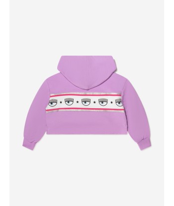 Chiara Ferragni Girls Cropped Logo Hoodie s'inspire de l'anatomie humaine