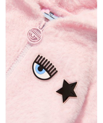 Chiara Ferragni Baby Girls Fluffy Zip Up Hoodie With Ears 50-70% off 