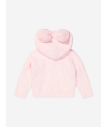 Chiara Ferragni Baby Girls Fluffy Zip Up Hoodie With Ears 50-70% off 