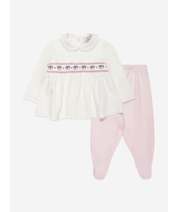 Chiara Ferragni Baby Girls Top And Leggings Set Les êtres humains sont 