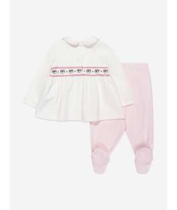 Chiara Ferragni Baby Girls Top And Leggings Set Les êtres humains sont 