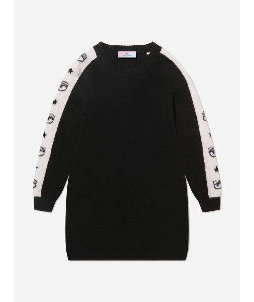 Chiara Ferragni Girls Logomania Knitted Dress de la marque