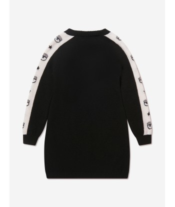 Chiara Ferragni Girls Logomania Knitted Dress de la marque