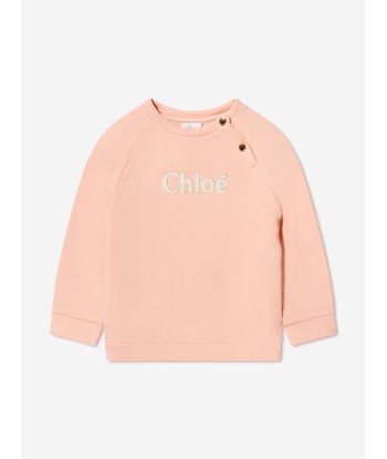 Chloé Baby Girls Organic Cotton Sweatshirt des créatures d'habitude