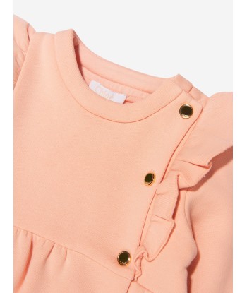 Chloé Baby Girls Organic Cotton Fleece Dress français