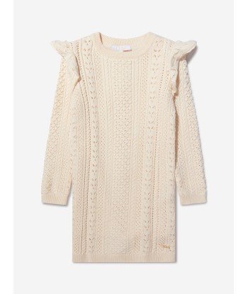 Chloé Girls Knitted Dress Les êtres humains sont 