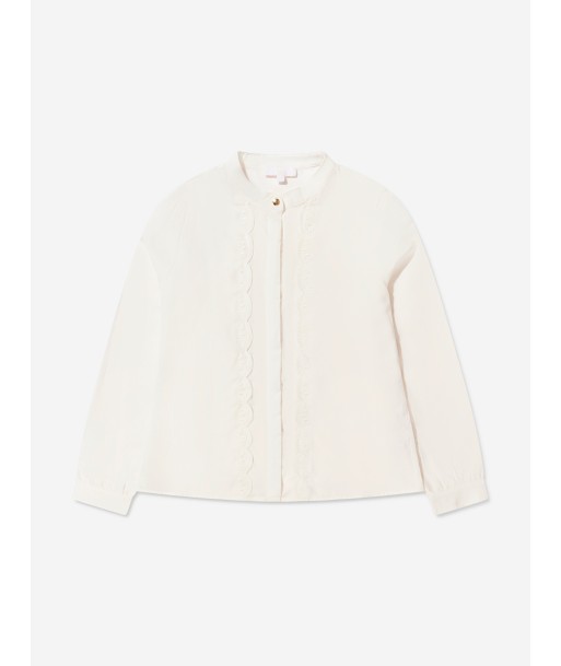 Chloé Girls Organic Cotton Blouse outlet