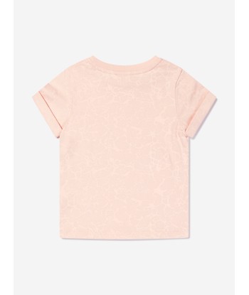 Chloé Girls Marble Print T-Shirt Fin de série