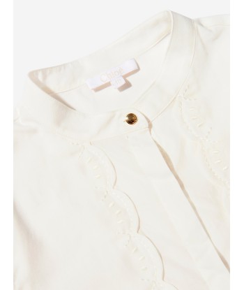 Chloé Girls Organic Cotton Blouse outlet