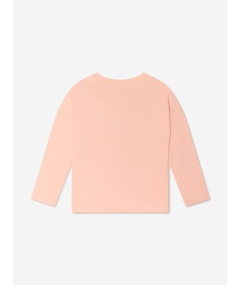 Chloé Girls Long Sleeve Logo T-Shirt du meilleur 