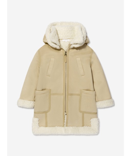 Chloé Girls Faux Shearling Coat Toutes les collections ici