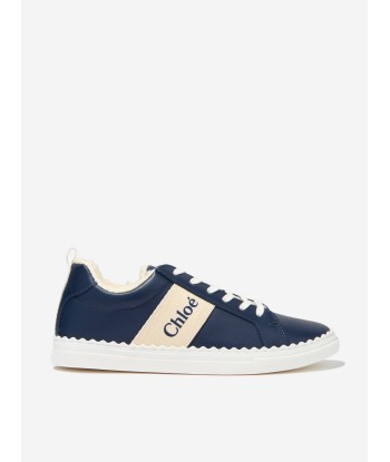 Chloé Girls Leather Logo Trainers 2 - 3 jours ouvrés.