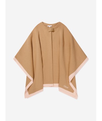 Chloé Girls Knitted Cape est présent 