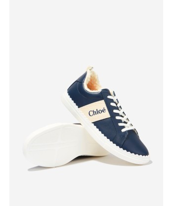 Chloé Girls Leather Logo Trainers 2 - 3 jours ouvrés.