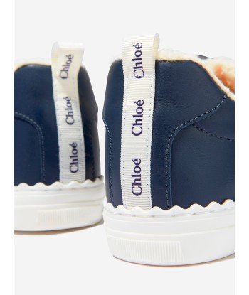 Chloé Girls Leather Logo Trainers 2 - 3 jours ouvrés.