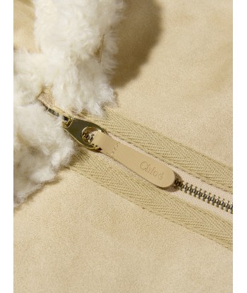 Chloé Girls Faux Shearling Coat Toutes les collections ici