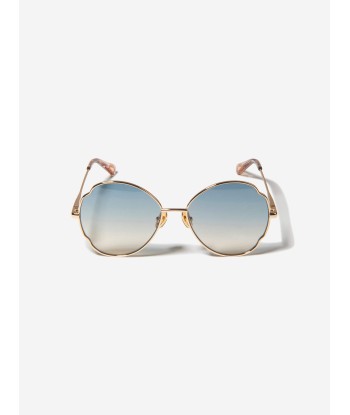 Chloé Girls Metal Framed Gradient Sunglasses Pour