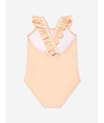 Chloé Baby Girls Logo Swimming Costume in Pink ou a consommer sur place