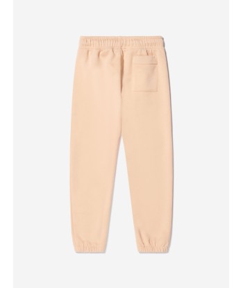 Acne Studios Kids Face Patch Joggers in Pink votre