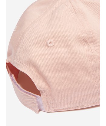 Chloé Girls Embroidered Logo Cap in Pink Comparez plus de prix