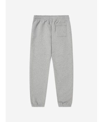 Acne Studios Kids Face Patch Joggers in Grey outlet