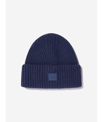 Acne Studios Kids Wool Beanie Hat in Navy suggérées chez