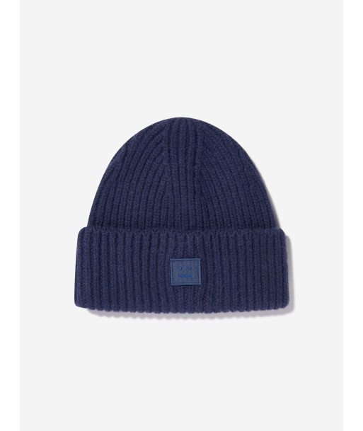 Acne Studios Kids Wool Beanie Hat in Navy suggérées chez