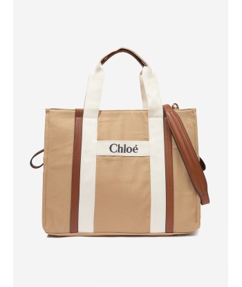 Chloé Baby Changing Bag With Mat And Pouch in Beige Dans la société mordern