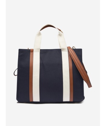 Chloé Baby Changing Bag With Mat And Pouch in Navy brillant des détails fins