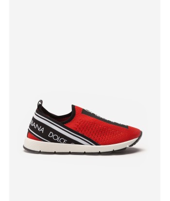 Dolce & Gabbana Unisex Logo Slip-On Trainers pour bénéficier 