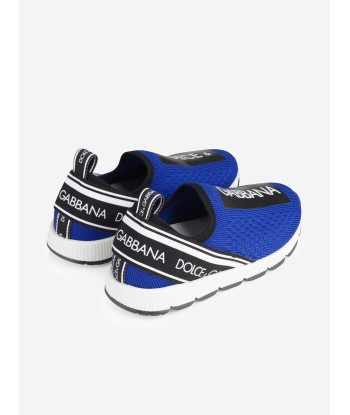 Dolce & Gabbana Boys Logo Slip On Trainers de France