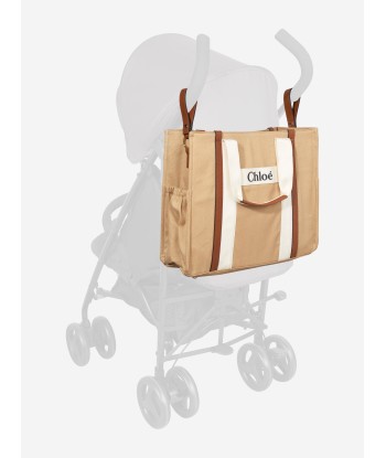 Chloé Baby Changing Bag With Mat And Pouch in Beige Dans la société mordern