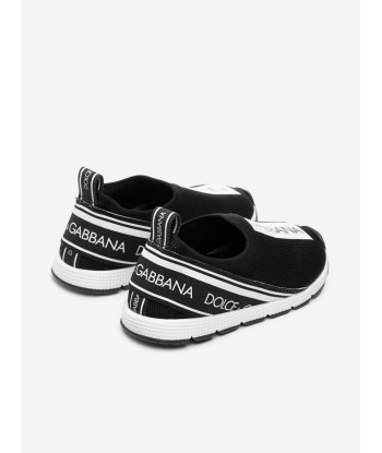 Dolce & Gabbana Girls Slip On Logo Trainers des créatures d'habitude