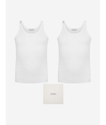 Dolce & Gabbana Boys Vest Tops Two Pack pour bénéficier 