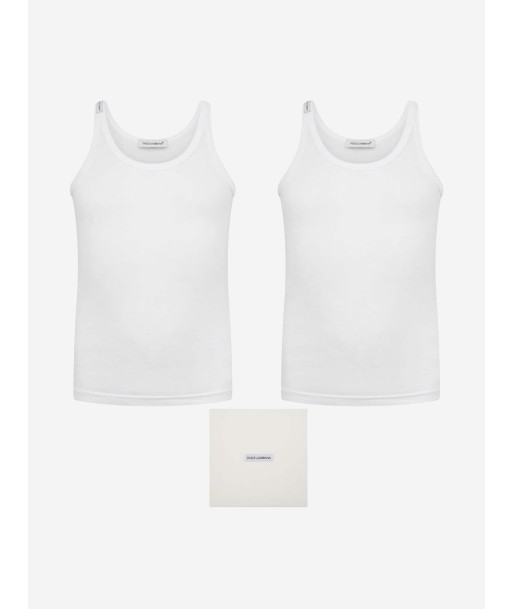 Dolce & Gabbana Boys Vest Tops Two Pack pour bénéficier 