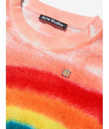 Acne Studios Kids Rainbow Tie-Dye Sweatshirt commande en ligne