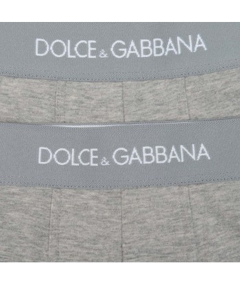 Dolce & Gabbana Boys Cotton Branded Boxer Shorts Set (2 Pack) sur le site 