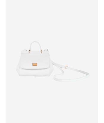 Dolce & Gabbana Girls Patent Leather Branded Shoulder Bag (H: 14cm) Amélioration de cerveau avec