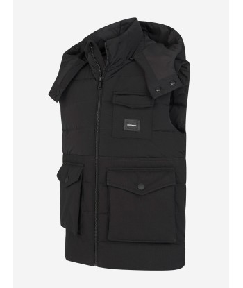 Dolce & Gabbana Boys Down Padded Logo Gilet En savoir plus