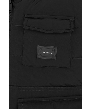 Dolce & Gabbana Boys Down Padded Logo Gilet En savoir plus