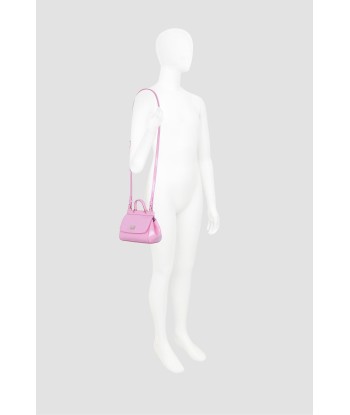 Dolce & Gabbana Girls Patent Leather Handbag in Pink livraison et retour toujours gratuits