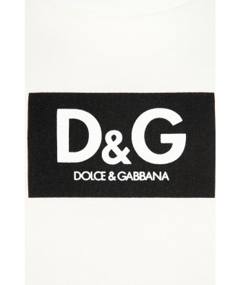 Dolce & Gabbana Boys Cotton Colourblock Logo T-Shirt Les magasins à Paris