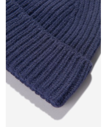 Acne Studios Kids Wool Beanie Hat in Navy suggérées chez