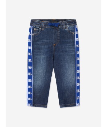 Dolce & Gabbana Baby Boys Logo Tape Jeans en linge