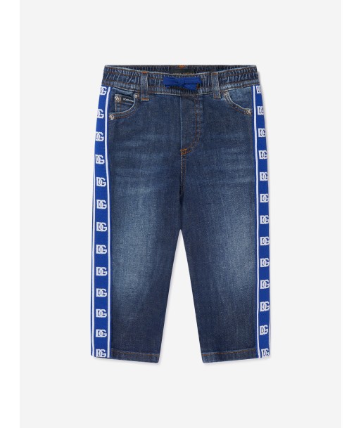 Dolce & Gabbana Baby Boys Logo Tape Jeans en linge